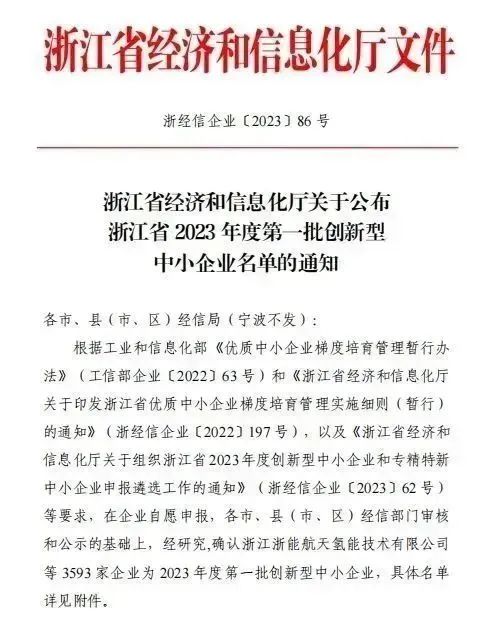 奋斗不息 创新不止|金鹭装饰、荣耀在线开户双双荣获“2023年度创新型中小企业”称号